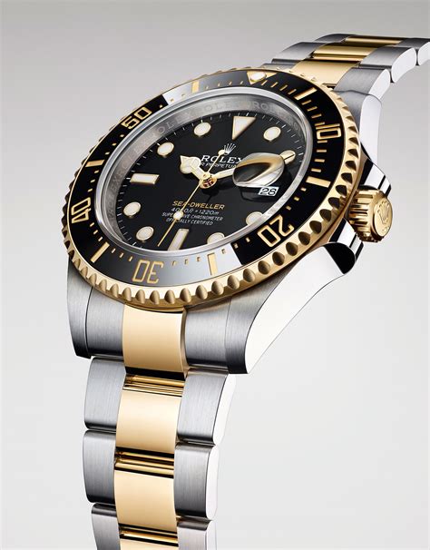 rolex oyster two tone watch price|rolex two tone sea dweller.